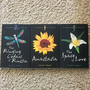 Set of Three Vladimir Megre Books